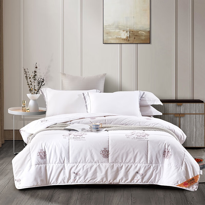 洁丽雅经典羊毛被-暖阳JLYYM001高清大图