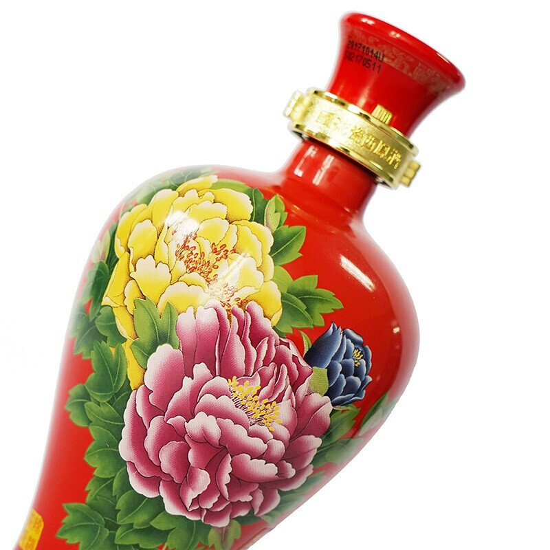西凤 国花瓷5年 45度 500ml 单瓶 凤香型 白酒