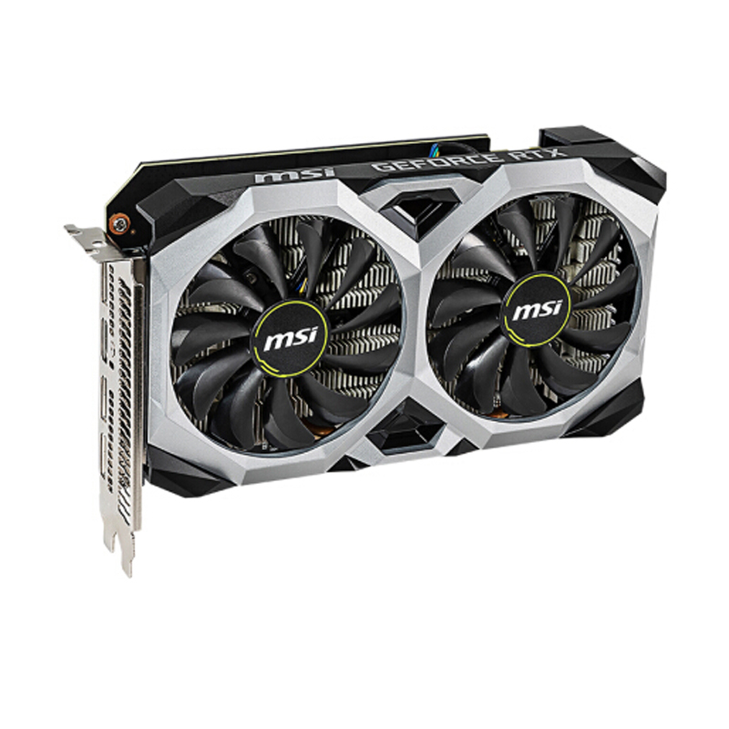 微星（MSI）GeForce RTX 2060 VENTUS XS C 6G OC 1710MHz GDDR6 电脑独立游戏电竞显卡 万图师