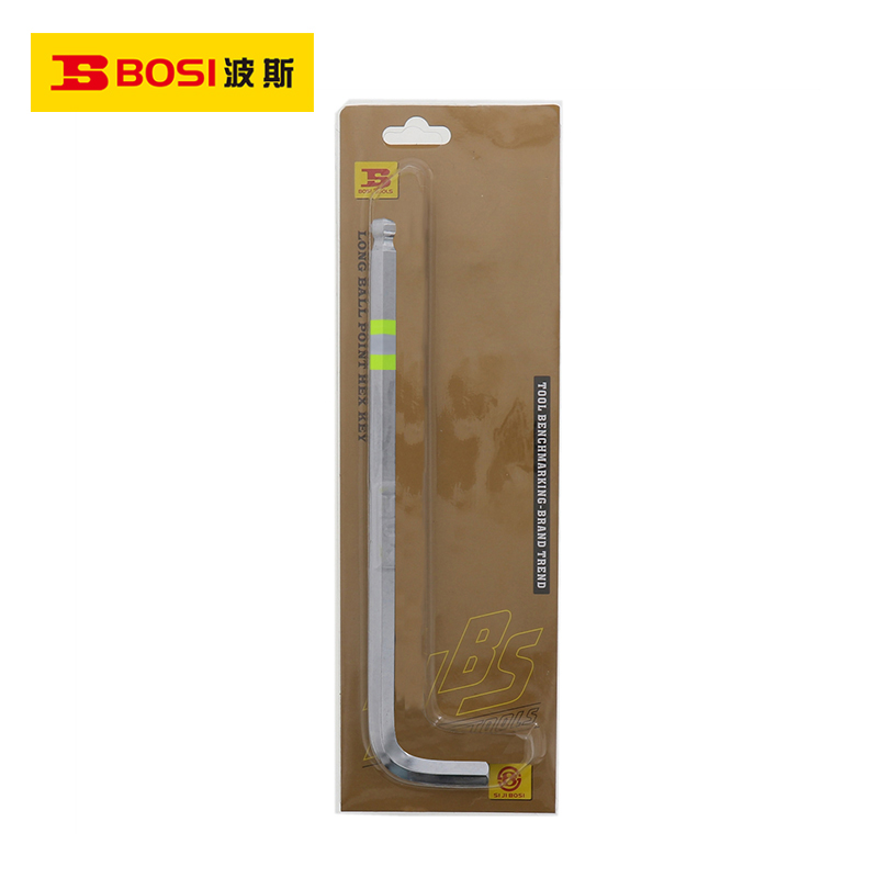 波斯(BOSI) 荧光系列特长球头内六角 17mm 支高清大图