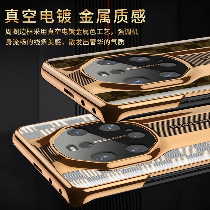 VMONN华为mate40rs手机壳钢化玻璃壳镜头全包保护mate40rs保护套个性创意Huawei轻薄简约软壳男女高清大图