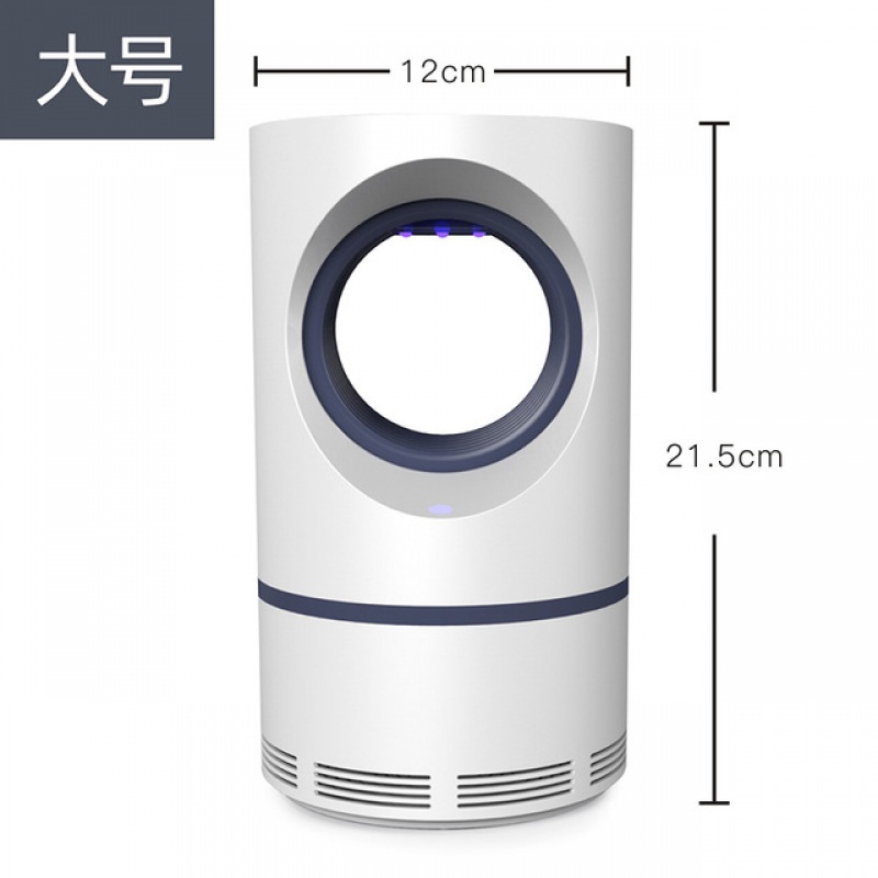 黑科技灭蚊灯室内苍蝇家用卧室一扫光插电式器 三维工匠 大号白圆柱高清大图