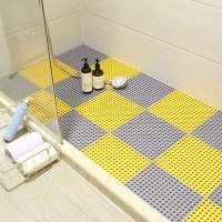 浴室防滑垫卫生间大号家用拼接淋浴房洗澡隔水镂空塑料脚垫浴室用品