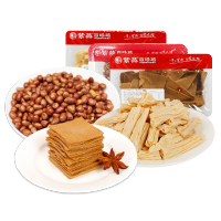 [锁鲜99元任选5件]紫燕百味鸡招牌休闲素食“五香豆干”混合搭配360g锁鲜装