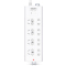 得力(deli)公牛GN-B2330 6位总控全长5米电源线