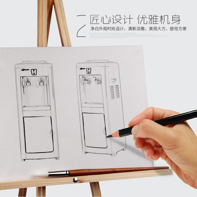 浪木(LM)茶吧机 YL-109SA 立式单门冷热饮水机家用办公室冷热两用电子制冷智能防干烧304不锈钢内胆百搭聪明座高清大图