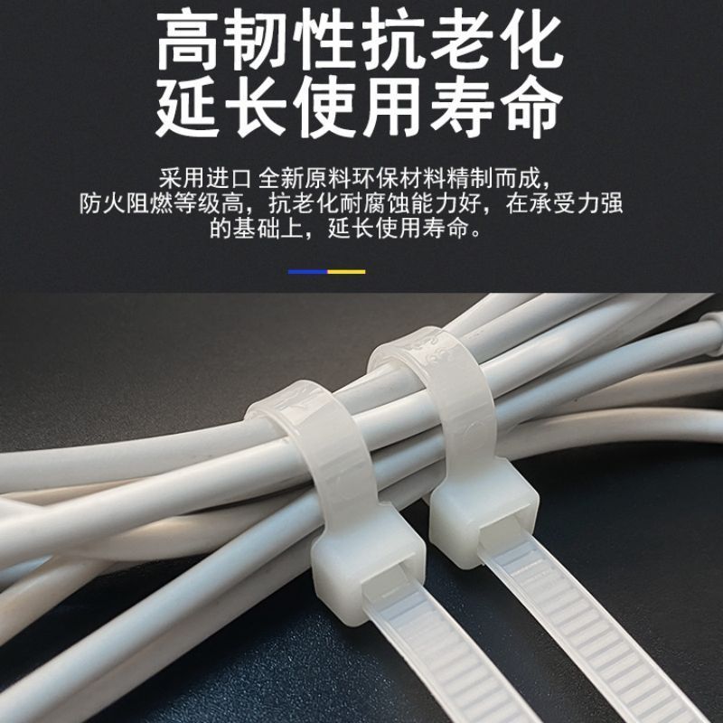 国标扎带 4*250(宽度2.7MM 长度25厘米) 10万根