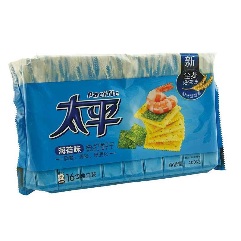 太平 梳打饼干海苔口味400g/袋