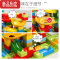 真智力小颗粒百变滑道滚珠拼插积木多轨道拼装滚球益智儿童玩具礼物 336粒[小颗粒]2底板8球收纳桶 赠拆件器手指陀螺
