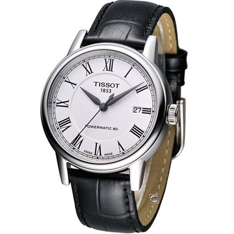 瑞士(TISSOT)天梭手表 卡森系列 复古表盘 石英表男士 T085.410.16.013.00