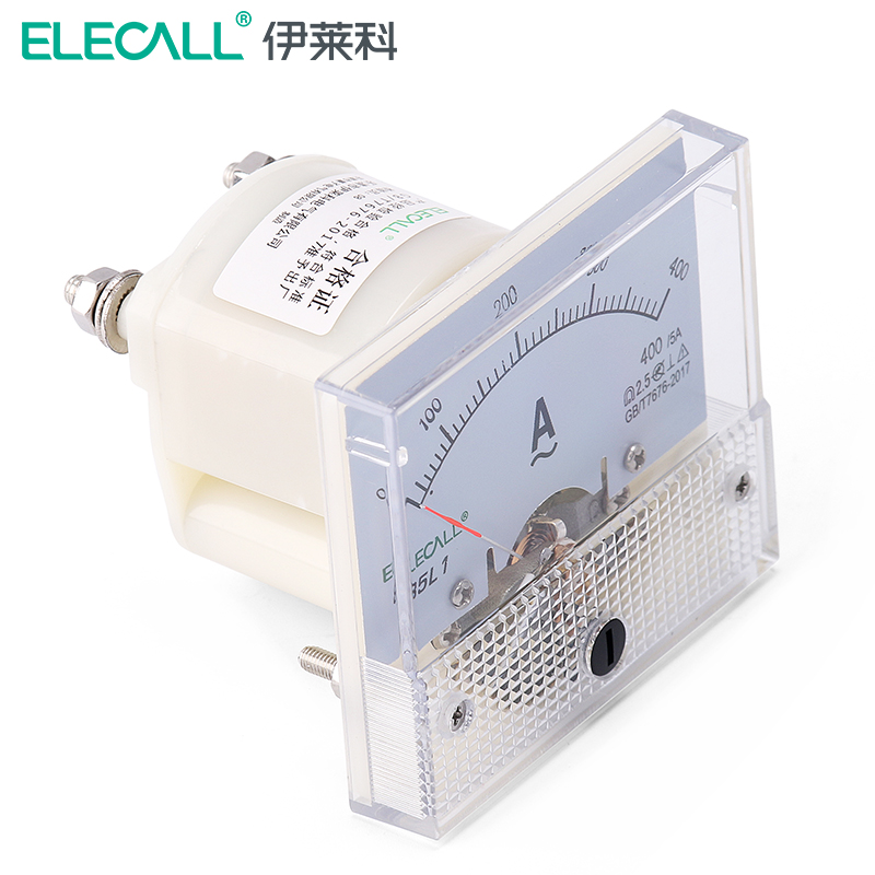 伊莱科 指针式交流电流表直通式85L1系列 85L1 50A 个高清大图