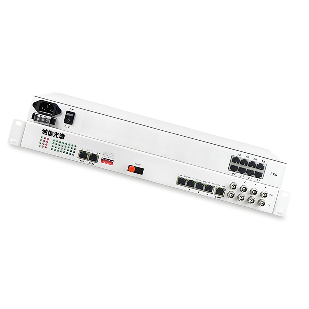 迪信光谱 多业务综合光端机 OYD-PCM8-4EI-4 台高清大图