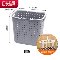 脏衣服收纳筐脏衣篮塑料洗衣篮家用脏衣筐篓大号日式器收纳篮子JING PING