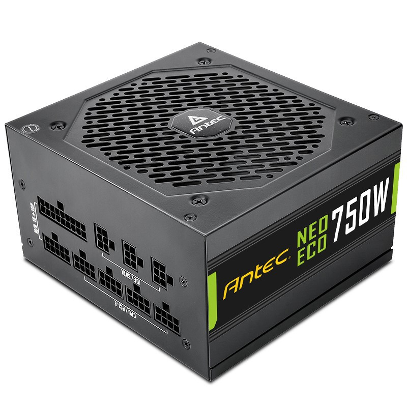 安钛克 Antec NE750金牌全模组/7年换新/全日系电容/寿命更持久/支持风扇启停