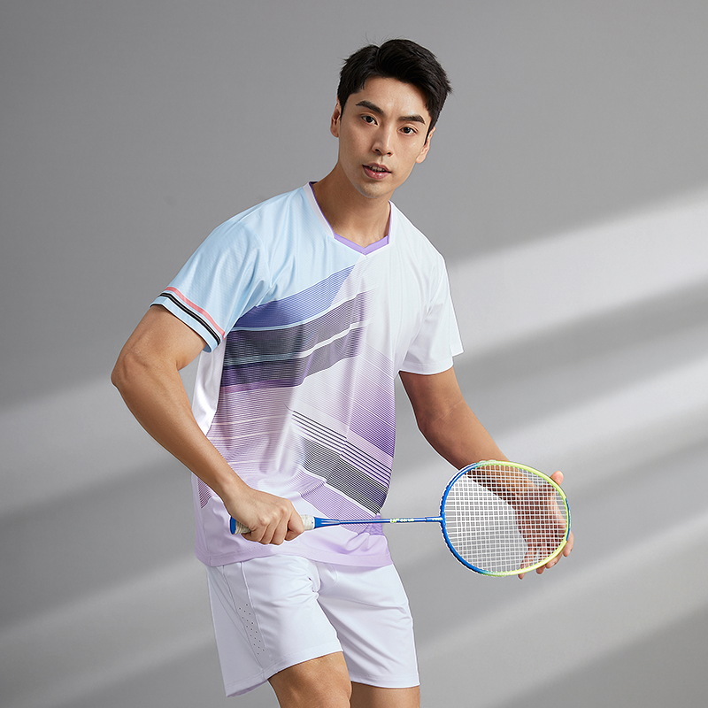 信柏合羽毛球服YH1高清大图