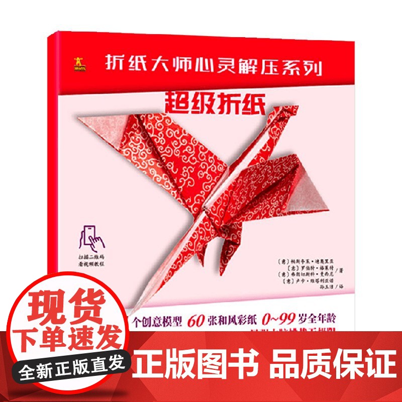 折纸大师心灵解压系列 超级折纸 帕斯夸莱·迪奥里亚等 著 手作工艺高清大图