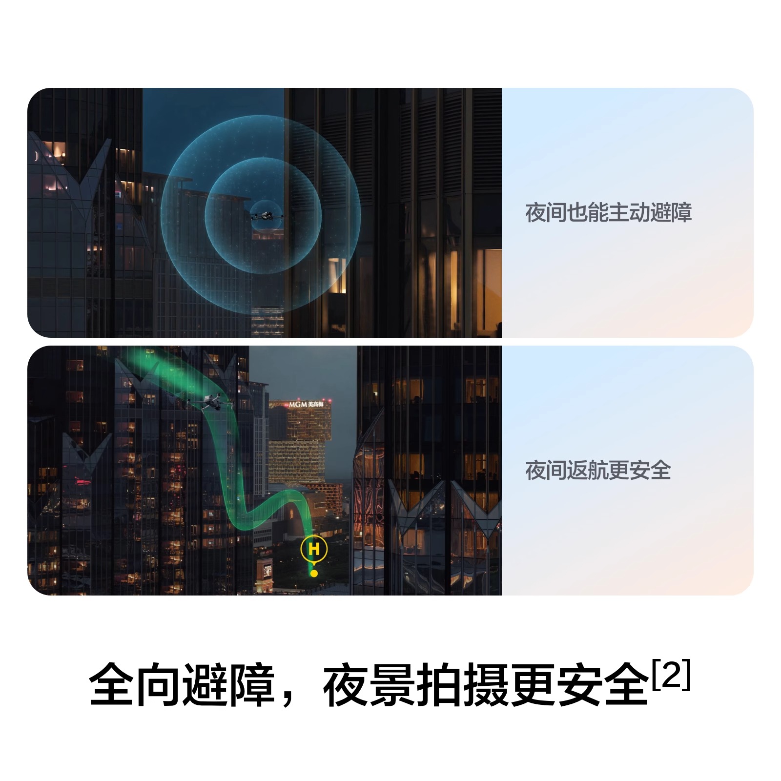 大疆 DJI Air 3S 双摄旗舰航拍无人机专业高清全向主动避障跟拍机Air 3S畅飞三电套装(带屏遥控器)高清大图