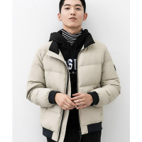 yaloo/雅鹿羽绒服男 短款修身立领新冬季新款男士时尚保暖外套