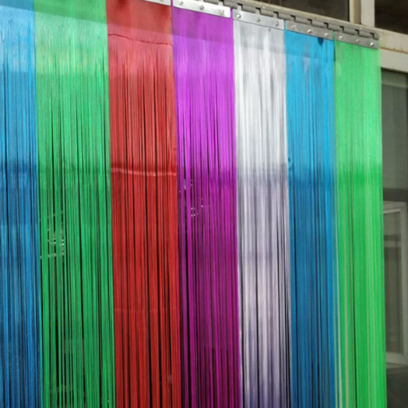 透明PVC塑料软门帘手撕帘防蚊虫单片宽度15cm高220cm 单片/件 (尺寸颜色联系客服)高清大图