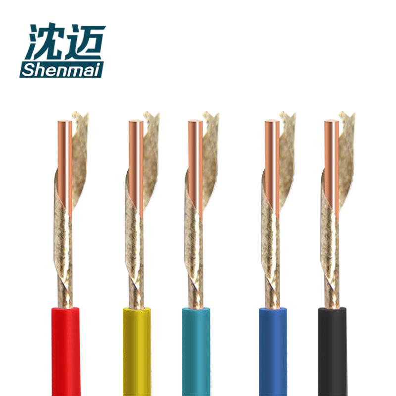 沈迈 低烟无卤耐火电线 WDZN-BYJ-1.5mm²(95米) /捆高清大图