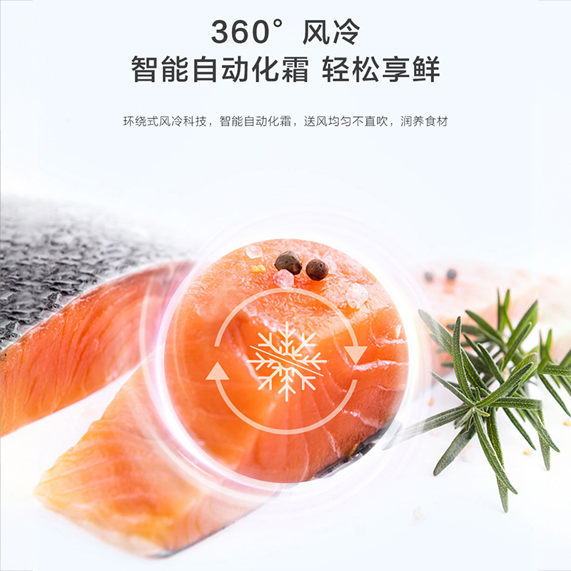 海尔(Haier)冰箱法式四开门466L容量风冷无霜 一级能效 变频节能家用黑金净化 BCD-466WGHFDEDS1高清大图