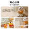 小熊bear养生壶1.8L高硼硅玻璃底盘加热纯钛金属预约功能时尚设计虑筒款
