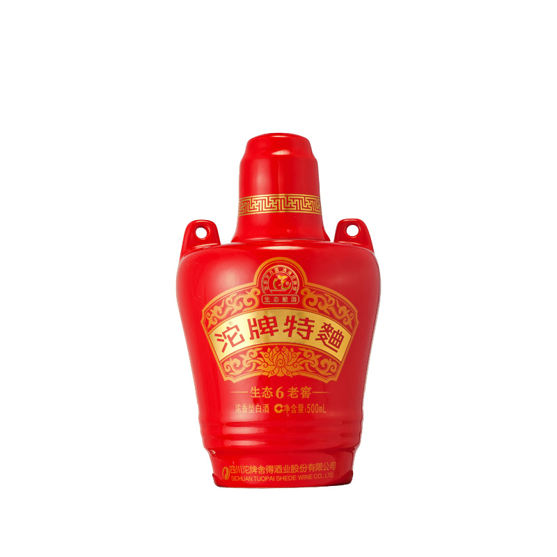 沱牌舍得沱牌特曲38度500ml6瓶整箱装生态老窖6浓香型白酒