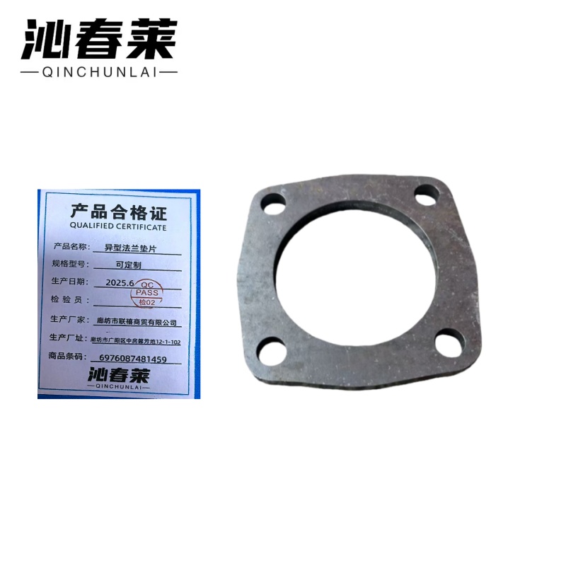 沁春莱 异型法兰垫片 定制 片高清大图