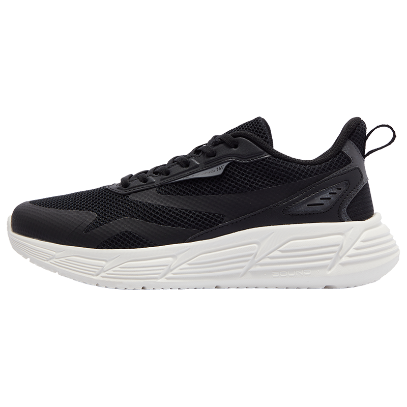 361°男鞋运动鞋新款男常规跑鞋672512237 曜石黑/烟灰 39码