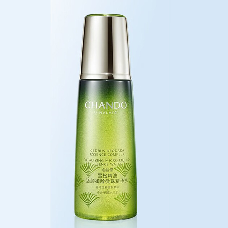 自然堂精华水补水保湿滋润细腻雪松精油活颜御龄微珠200ml高清大图