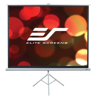 亿立(Elite Screens)84英寸4:3白塑支架幕布 投影幕布 投影仪幕布 适用长焦(ECT84V1)