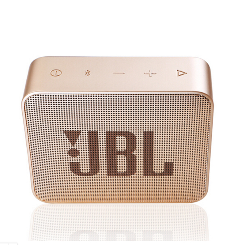 JBL GO2 音乐金砖二代 蓝牙音箱 香槟金