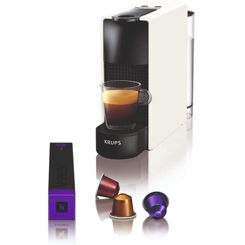 德国Krups Nespresso Essenza家用迷你胶囊咖啡机XN1101 乳白高清大图