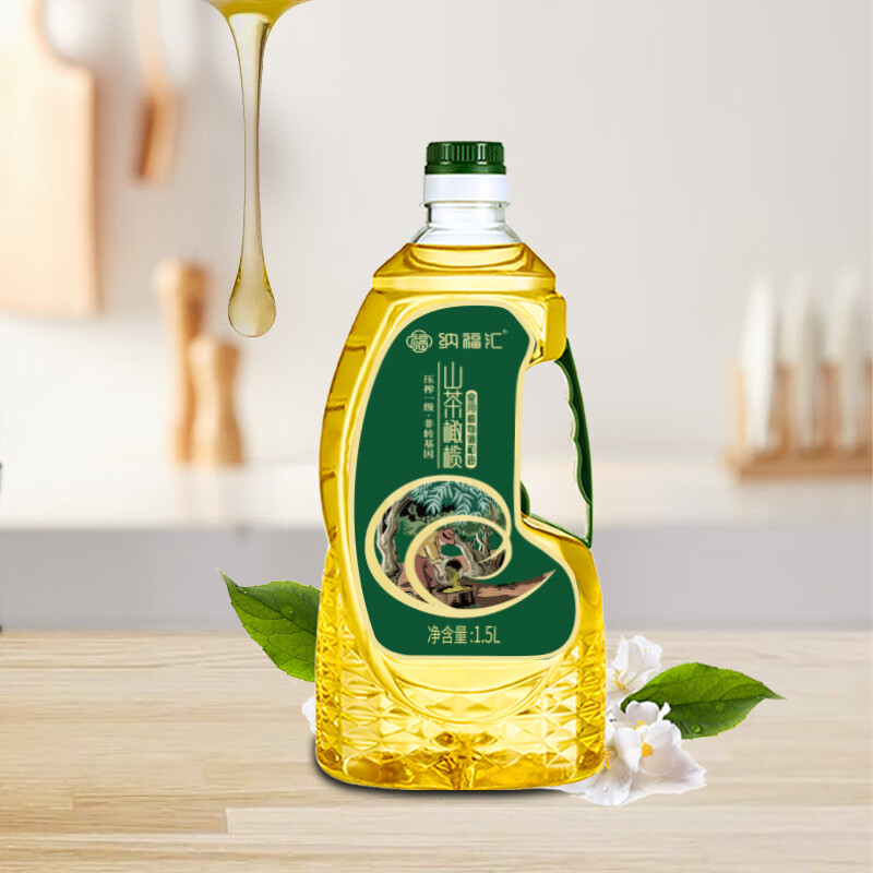 纳福汇 山茶橄榄油臻福礼盒1500ml*2高清大图