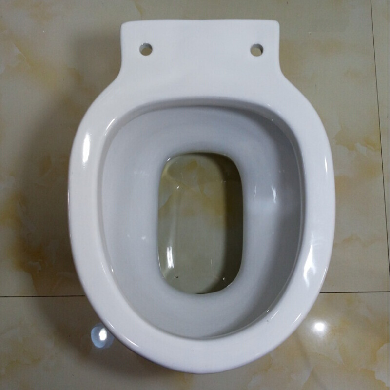 旱便蹲坑改座便老年人旱厕坐便马桶陶瓷家用卫生间厕所农村改厕直通式