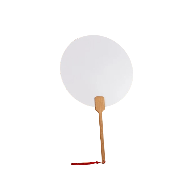 酷美智悦 纯白团扇 KM-XS458 个高清大图