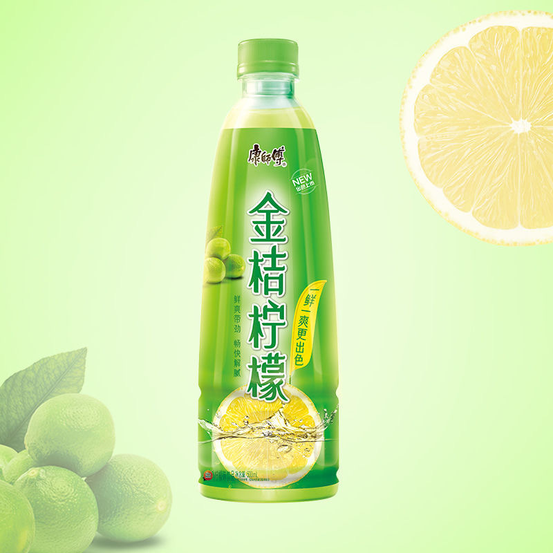 康师傅金桔柠檬500ml