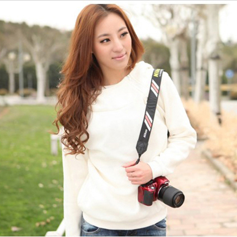 Nikon/尼康NOGS-005(红色) 单反相机通用背带/肩带 斜纹经典款 D7000 D3200