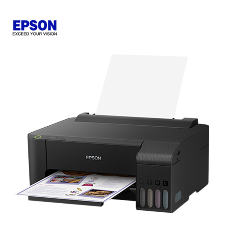 爱普生(EPSON) L1119 A4幅面墨仓式彩色喷墨打印机 家用照片作业打印高清大图
