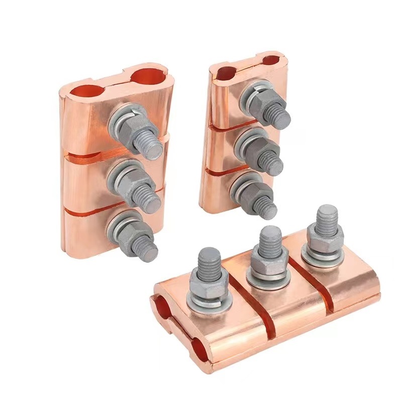 伟鹏双兴 铜并沟线夹JBT接线端子 JBT-3(120-150平方)+绝缘外壳 个高清大图