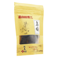 包邮】鹿江(LUJIANG) 乌梅 50g 正福建乌梅 精制中药材 正品保障 药房直发
