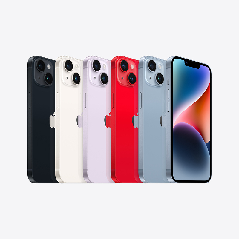 [送礼品]Apple iPhone 14 128G 国行正品 紫色 A15芯片 2022性能旗舰芯 国行 全网通5G手机 新环保包装