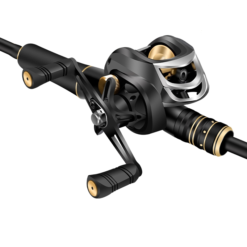 新款路亚竿套装魅扣全套水滴轮鱼竿海竿抛竿海杆远投矶竿装备海钓大物