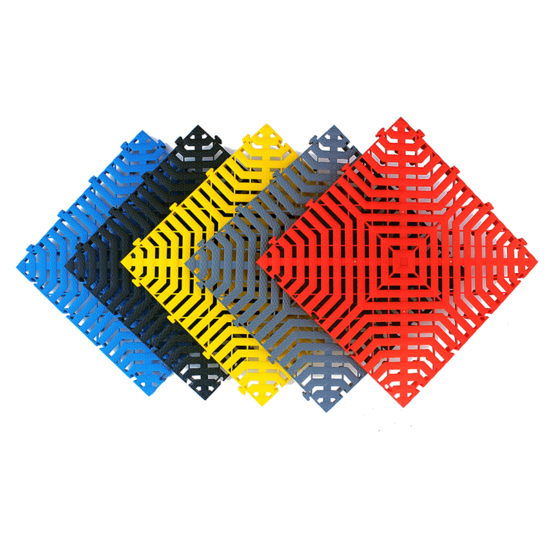 铁斯特 排水拼接格栅 防滑地垫加强型格栅(备注颜色)40*40*3cm高清大图