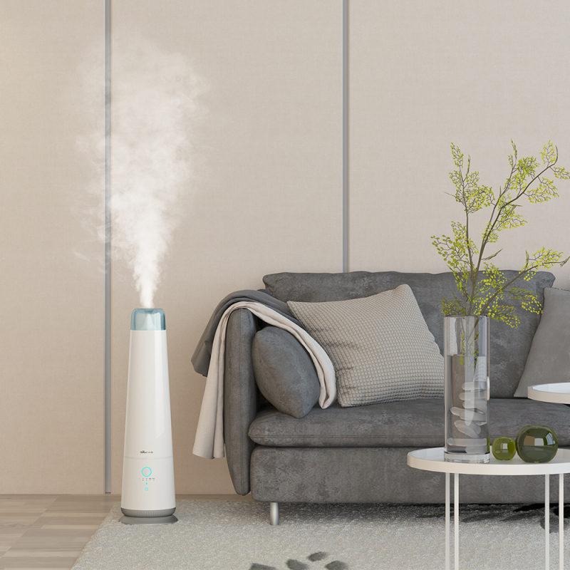 小熊(Bear)加湿器 JSQ-E45H1 4.5升智能落地式加湿器 静音家用卧室办公室双重净化空气大容量加湿