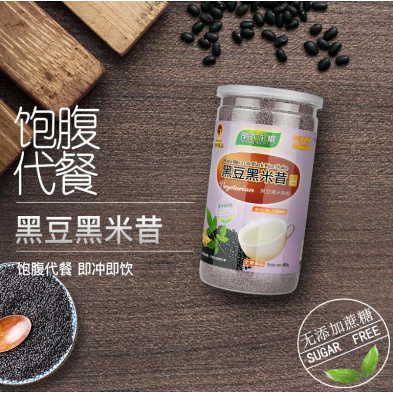 南农黑豆黑米昔-无添加蔗糖454g/瓶