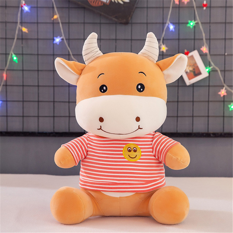 牛年公仔毛绒玩具 毛绒玩偶牛公仔(个) 55cm