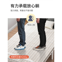 洛港 折叠床单人床午睡出租房简易小床便携办公室午休床双人家用硬板床