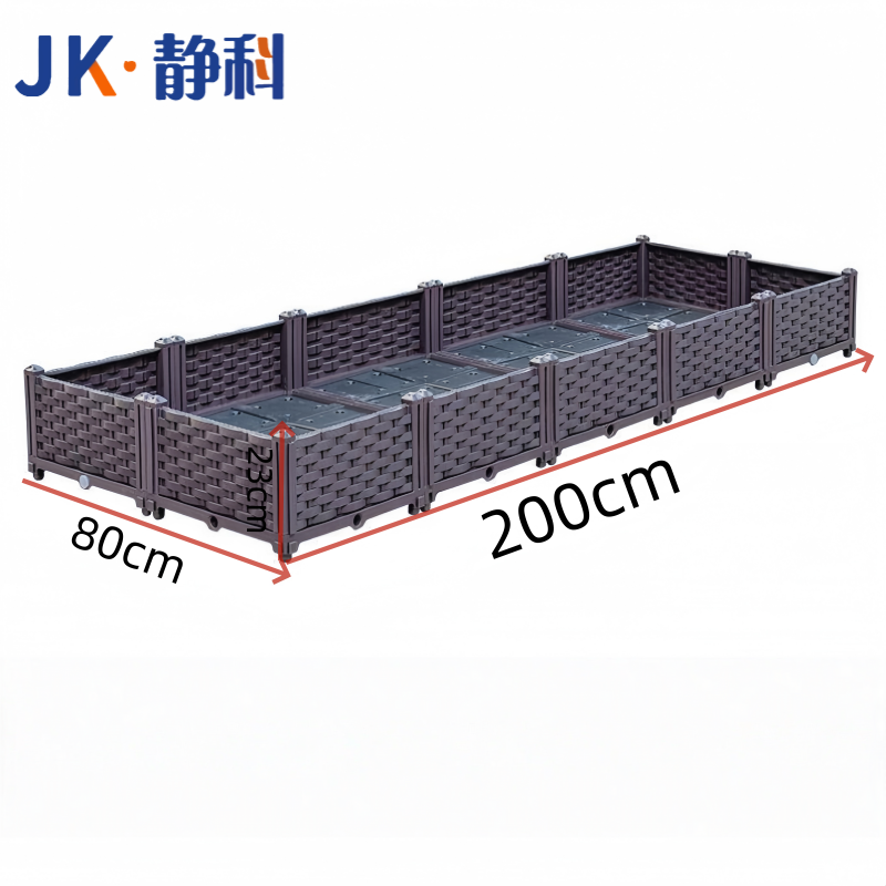 静科户外花箱200*80*23cm个高清大图