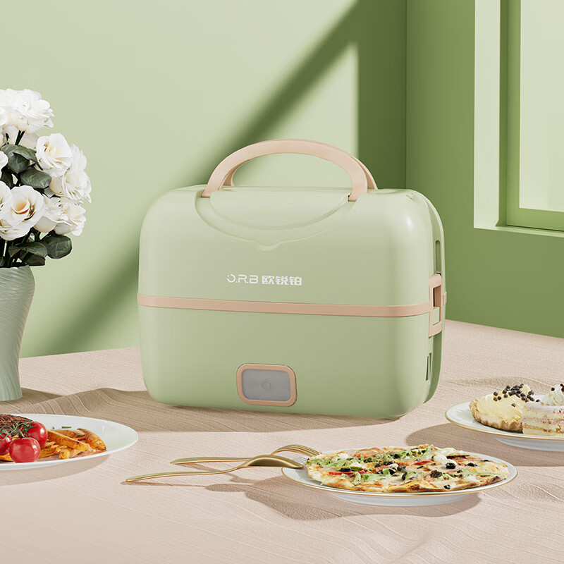 欧锐铂 鲜人一步-多功能电热饭盒高清大图